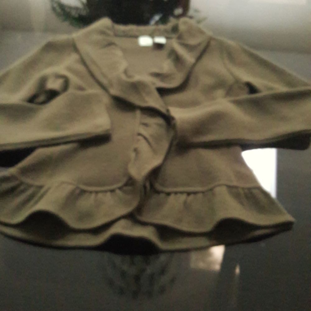 Dark green vintage Anthropologie size Small sweater